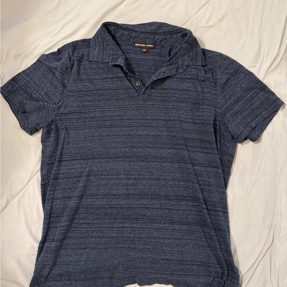 Michael Kors Navy Knit Top